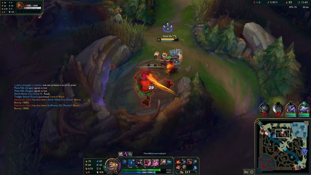 GRAGAS Jungle is INSANE *they surrendered* | League of Legends смотреть онлайн