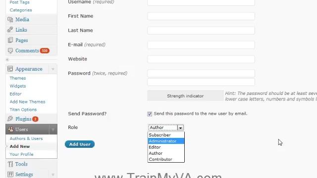 17. How To Create A New (Limited Access) Author On Your WordPress Blog смотреть онлайн
