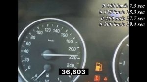 2007 BMW X5 4.8i E70 V8 355 Hp 0-250 km/h acceleration/разгон top speed