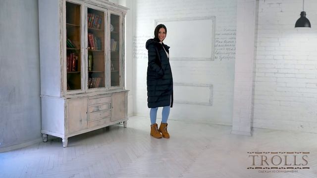 Joutsen Light пуховик Hanne цвет черный смотреть онлайн
