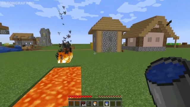 Майнкрафт КАК ОТКЛЮЧИТЬ УРОН ОТ ОГНЯ НАВСЕГДА (2023) смотреть онлайн