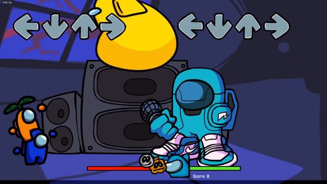 Friday Night Funkin' AMONG US MOD 2 [WEEK 1-3] смотреть онлайн