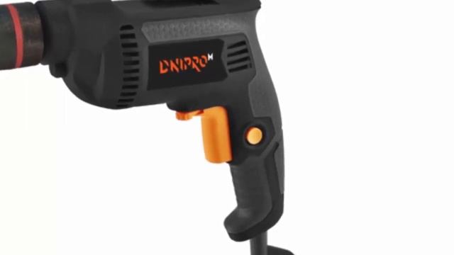 Украинский бренд дрель безударная DniproM ND-45 с тремя подшипниками на валу ротора гарантия  3 год