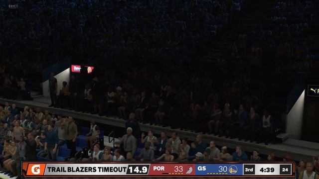 NBA 2K24 (PS4) - Portland Trail Blazers v Golden State Warriors Gameplay [4K60 HD] смотреть онлайн