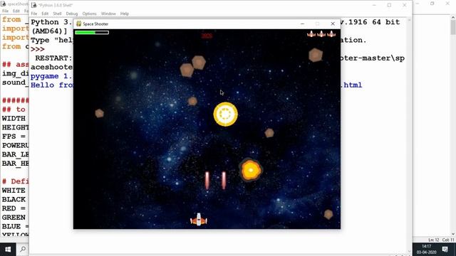 Space Shooter & Car Racing using Python (PyGame) смотреть онлайн