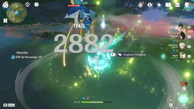 🍄COMO FARMEAR: ESPORA FUNGICA, POLEN FLUORESCENTE | GENSHIN IMPACT SUMERU | RUTA DE FARMEO смотреть онлайн