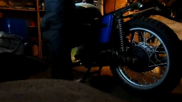 Ремонт иж планеты 5 #4 Первый запуск мотоцикла после ремонта !!! смотреть онлайн