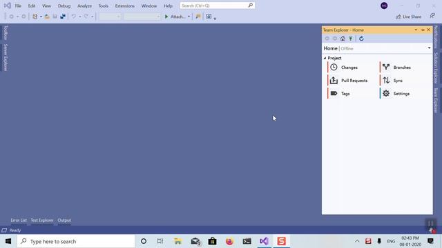 AzureDevOps Git Repos with Visual Studio смотреть онлайн