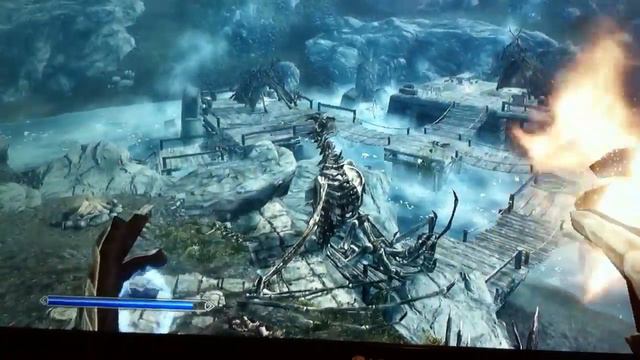 Skyrim глюк с драконом! смотреть онлайн