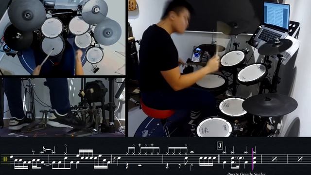 Raymond Goh|So I'm A Spider So What OP 2 Full|Konomi Suzuki|Bursty Greedy Spider|Drum Playthrough смотреть онлайн