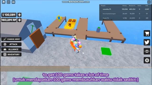 NEW UPDATE * NEW CODES * [ HOW TO GET GEMS AND PETS ] Noob Army Tycoon ROBLOX | 16 JUNE 2021 смотреть онлайн