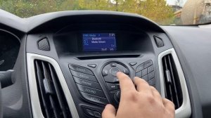 How to: Open Bluetooth Audio in a 2013 Ford Focus w. The factory radio