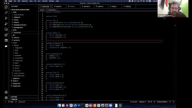 Rust Dublin October 2021 - Tonic + gRPC + Protobuf смотреть онлайн