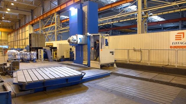 3110 = Movie 3 TOS Kurim bed milling machine ORTOGHONAL milling head MACH4METAL смотреть онлайн
