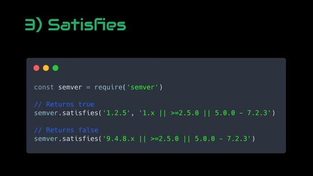 Semantic Versioning (SemVer) Explained In A Minute - NPM Module смотреть онлайн