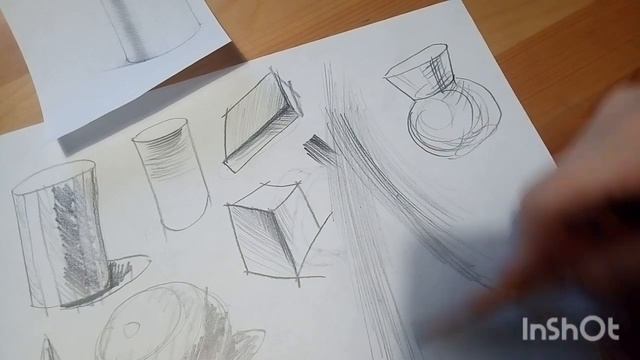 Рисунок, объем и материальность