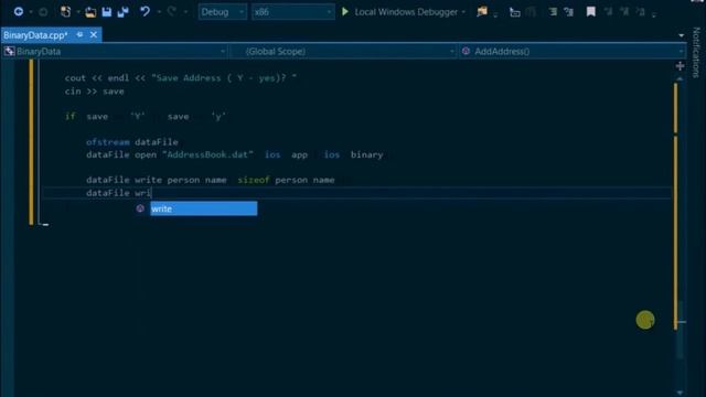 C++ Tutorial - 22. Writing and Reading Data to Binary Files смотреть онлайн