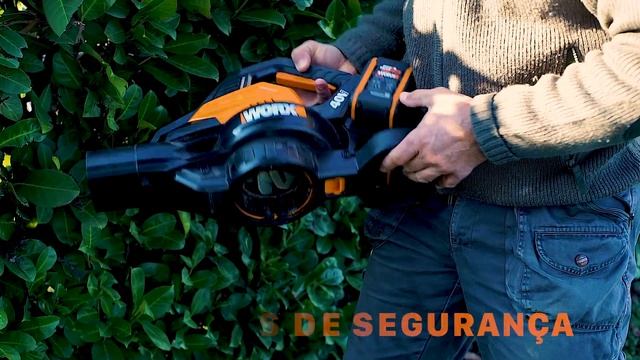 WORX WG583E Soprador Vac Mulcador    PT