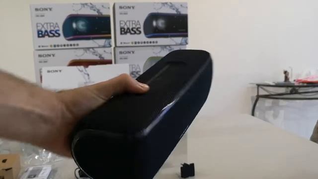 Unboxing Caixa Sony SRS XB-41 смотреть онлайн