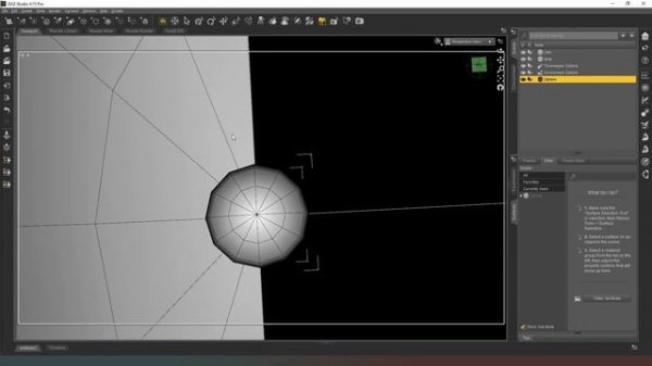 [Daz Studio] Creating a mesh light and saving it as a prop