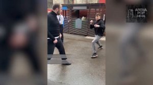 Берчик VS Назир Волейболист / Драка на улице / Конфликт