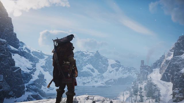 ⁴ᴷ⁶⁰ Assassin's Creed: Valhalla - Music & Ambience - Fornburg (Mountain, Wind, Snow) смотреть онлайн