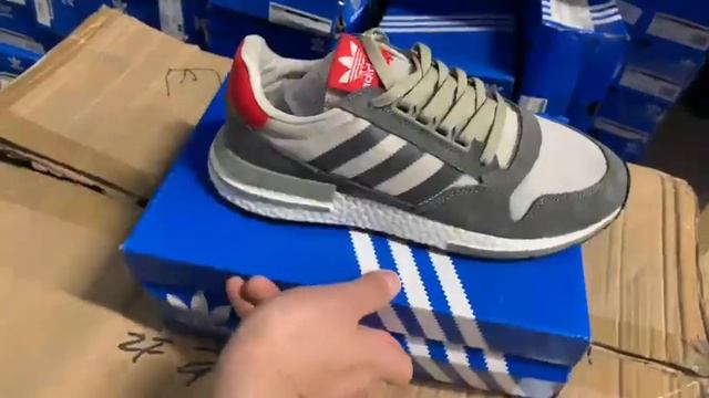 КРОССОВКИ ADIDAS ZX 500 RM ЦВЕТ СЕРЫЙ Артикул 11622 смотреть онлайн