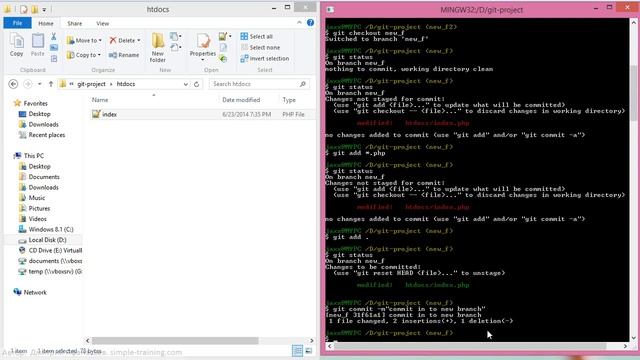 Git Создание веток #9 смотреть онлайн