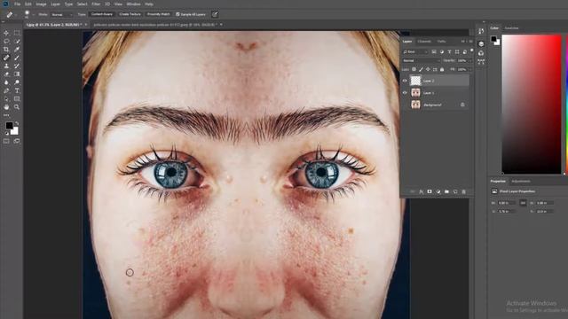 #26 How to Use the Spot Healing Brush Tool in Photoshop CC 2020 | KUJUR Graphics Design смотреть онлайн
