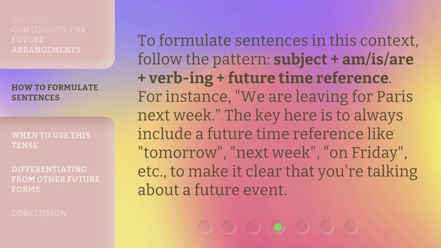 The Future is Now: Mastering the Present Continuous Tense for Future Arrangements смотреть онлайн