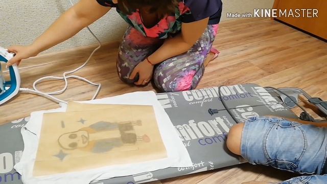 Рисунок Санса на футболке своими руками смотреть онлайн
