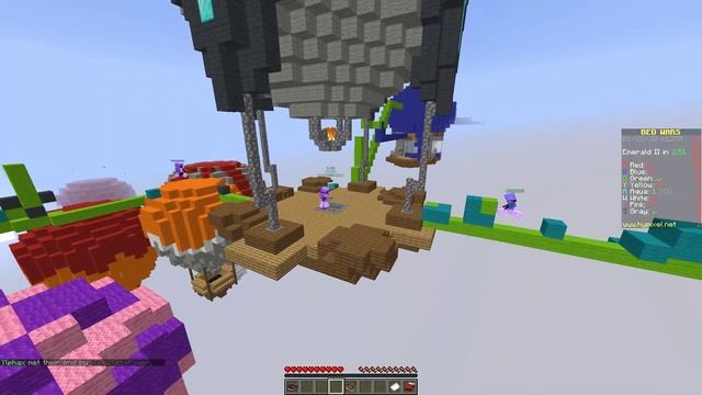 БЕДВАРС на ВЕРСИИ 1.15 в МАЙНКРАФТ! БЕДВАРС на СЕРВЕРЕ ХАЙПИКСЕЛЬ! - МИНИ ИГРЫ смотреть онлайн