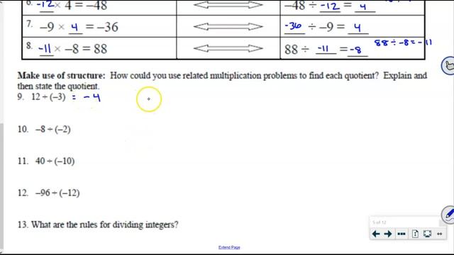 UMSMP 2.2c Rules and Structure for Integer Division смотреть онлайн