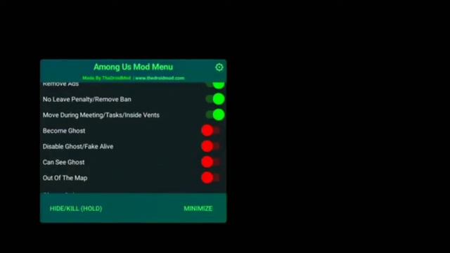 Among Us New Mod Menu Android/ioS Always Imposter- No Kill Cooldown | Among Us Mod Menu | смотреть онлайн