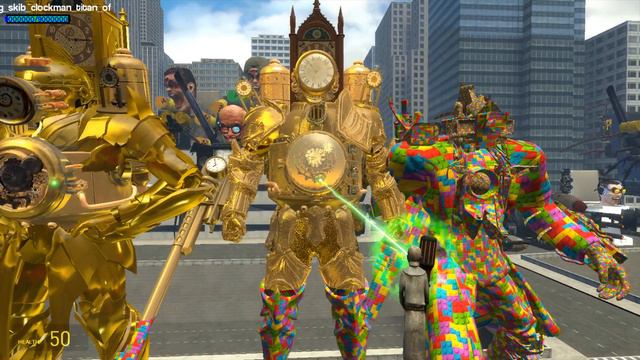 PC MAN AGENT TITAN vs G-MAN SKIBIDI TOILET vs DRILL MAN TITAN and OTHER BOSSES In Garry's Mod смотреть онлайн