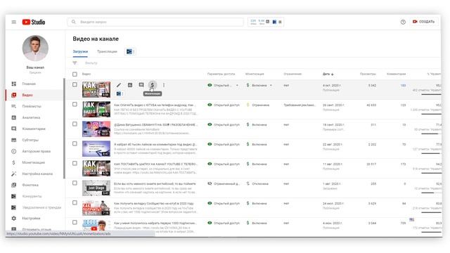 Мой заработок за первый день после подключения монетизации?