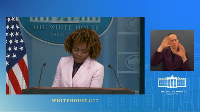 02/06/24: Press Briefing by Press Secretary Karine Jean-Pierre смотреть онлайн