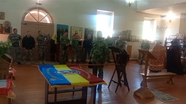 Освящение знамени бригады 9 мая2023г смотреть онлайн