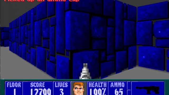 Wolfenstein 3D: 30th Anniversary Edition - E3M1 смотреть онлайн