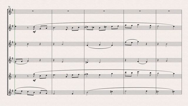 "Night-Time in New York" A Blue Waltz for Flute Choir- (sheet music) composed by Grant Horsley смотреть онлайн