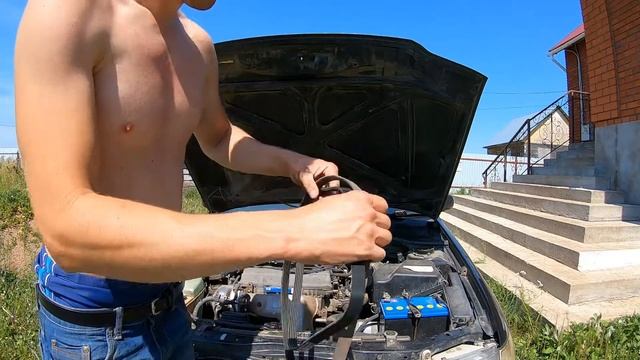 How to replace alternator belt on Toyota Caldina (st191 3s-fe) смотреть онлайн