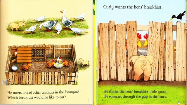 1. Pig Gets Stuck / Usborne Farmyard Tales смотреть онлайн