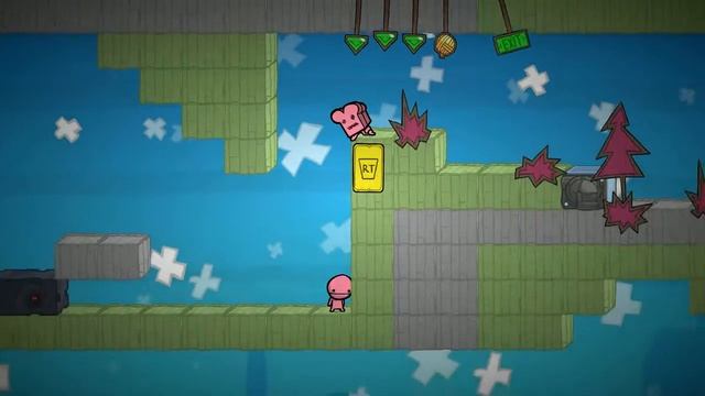 BattleBlock Theater (with GMMoon): Ladder Face Puddle Splash смотреть онлайн