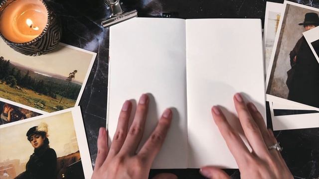 Украшение Личного Дневника Открытками // Journal With Me