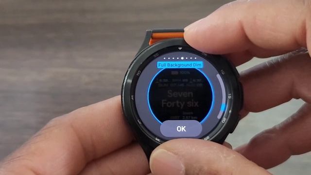 Galaxy Watch 4 Text Watch Face смотреть онлайн