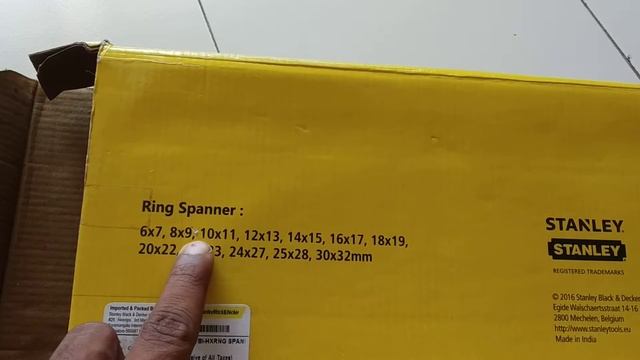 Stanley 70-395 Ring spannar set Review смотреть онлайн