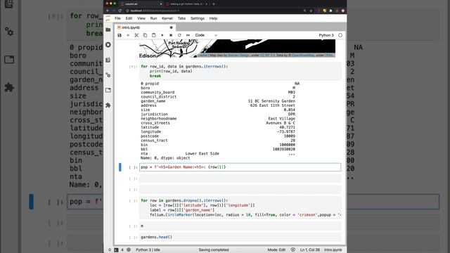 Making a Map with Folium смотреть онлайн
