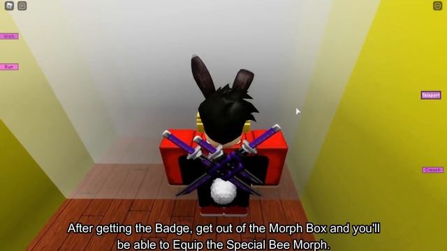 How to get the "BEE AWARD!" BADGE + RIDEABLE BEE AWARD MORPH in PIGGY RP : INFECTION! [ROBLOX] смотреть онлайн