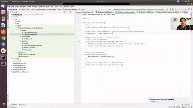Rest API tests with rest assured and cucumber junit - Part2 смотреть онлайн