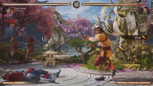Mortal Kombat 1 - 4K - Liu Kang vs Shang Tsung with Fatality #2 смотреть онлайн